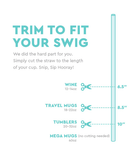 Bunny Trail Swig Straw Topper Set-Drinkwear-Dear Me Southern Boutique, located in DeRidder, Louisiana