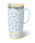 Busy Bee Swig Travel Mug 22oz-Travel Mugs-Dear Me Southern Boutique, located in DeRidder, Louisiana