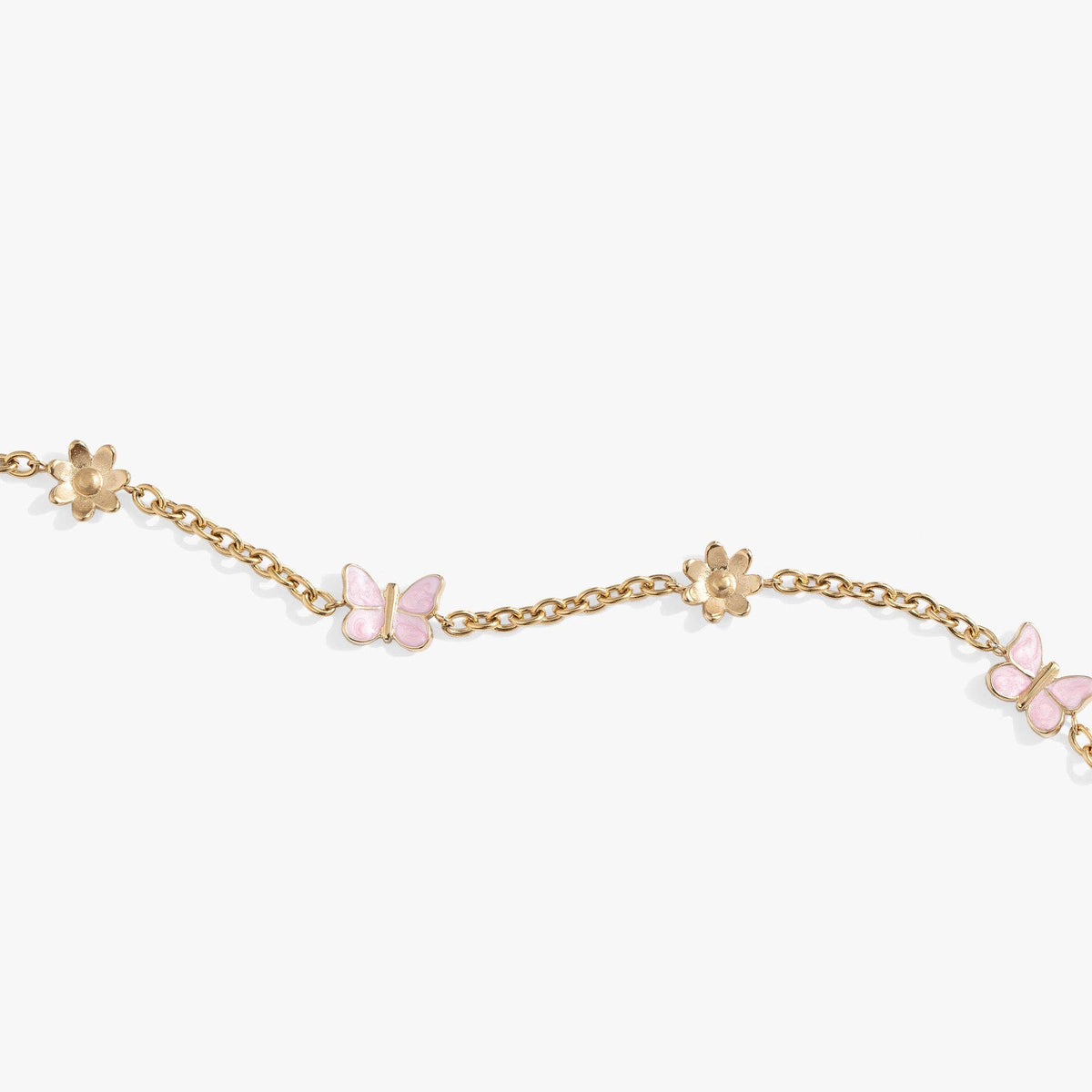 Butterfly & Flower Dainty Anklet-Jewelry-Dear Me Southern Boutique, located in DeRidder, Louisiana