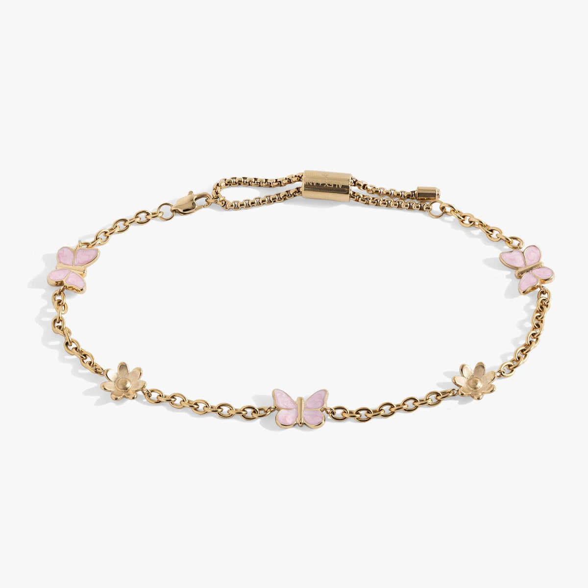 Butterfly & Flower Dainty Anklet-Jewelry-Dear Me Southern Boutique, located in DeRidder, Louisiana