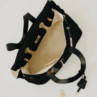 Cadence Canvas and Vegan Leather Tote-Clutch Bags-Dear Me Southern Boutique, located in DeRidder, Louisiana