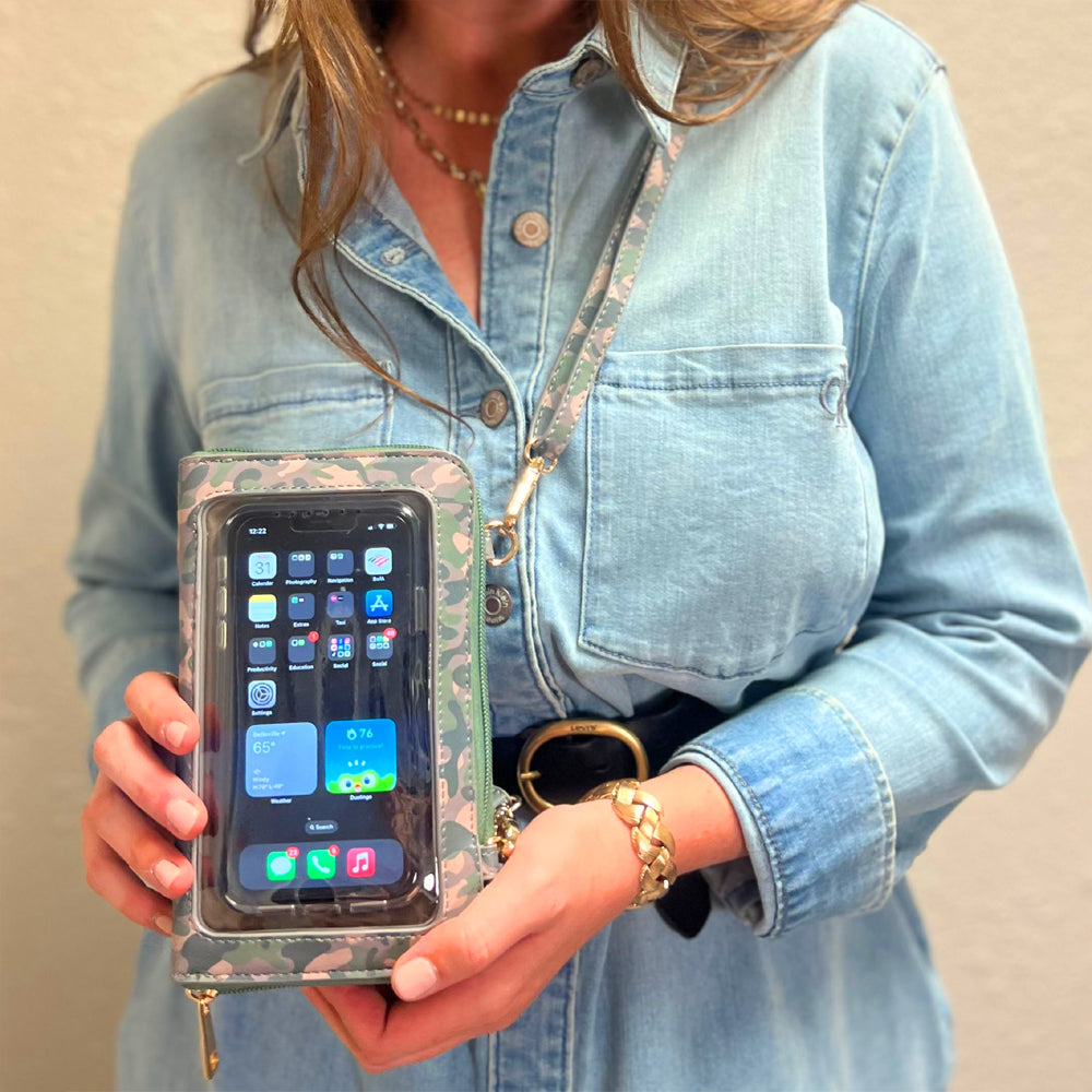 Captiva Purse- 7 Color Options-Touch Screen Purse-Dear Me Southern Boutique, located in DeRidder, Louisiana