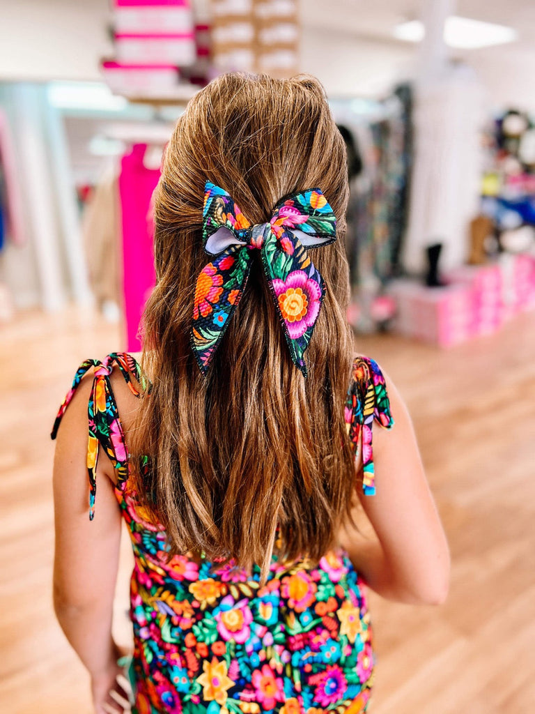 Catalina Hair Clip Bow-Kids-Dear Me Southern Boutique, located in DeRidder, Louisiana