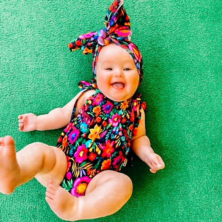 Catalina Smocked Bubble Romper-Kids-Dear Me Southern Boutique, located in DeRidder, Louisiana