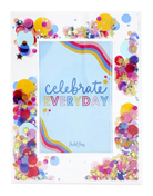 Celebrate Everyday Confetti Frame-Frames-Dear Me Southern Boutique, located in DeRidder, Louisiana