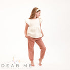 Charley Blush Joggers-Dear Me Southern Boutique, located in DeRidder, Louisiana