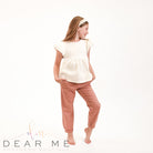 Charley Blush Joggers-Kids-Dear Me Southern Boutique, located in DeRidder, Louisiana