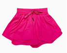 Charley Butterfly Shorts- Pink-Kids Clothing-Dear Me Southern Boutique, located in DeRidder, Louisiana