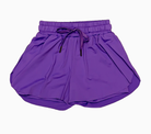 Charley Butterfly Shorts- Purple-JAG Shorts-Dear Me Southern Boutique, located in DeRidder, Louisiana