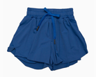 Charley Butterfly Shorts- Royal Blue-Kids Clothing-Dear Me Southern Boutique, located in DeRidder, Louisiana