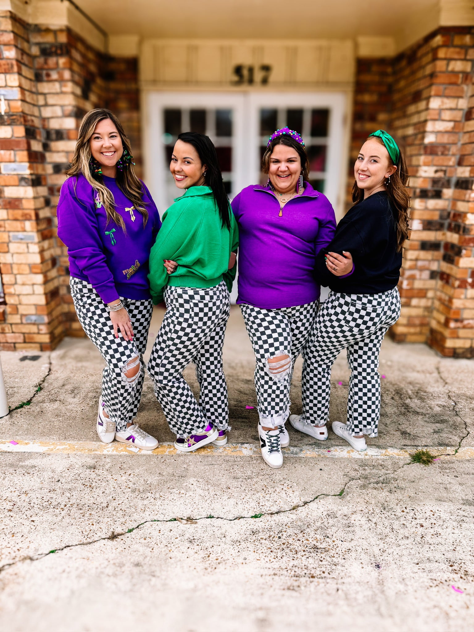 Check Yes Or No Destroyed Straight Jeans-Jeans-Dear Me Southern Boutique, located in DeRidder, Louisiana