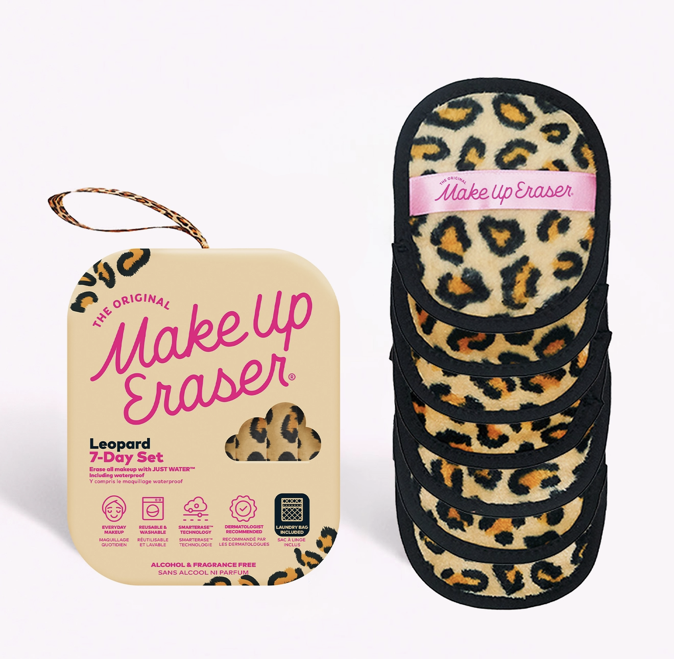 Cheetah 7-Day Set Makeup Eraser-Skin Care-Dear Me Southern Boutique, located in DeRidder, Louisiana