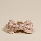 Cheetah - Mini Satin Bougie Bow Claw Clip-Hair Clips-Dear Me Southern Boutique, located in DeRidder, Louisiana