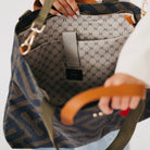Chelsie Canvas Printed Tote-Tote Bag-Dear Me Southern Boutique, located in DeRidder, Louisiana