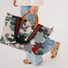 Chelsie Canvas Printed Tote-Tote Bag-Dear Me Southern Boutique, located in DeRidder, Louisiana