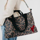 Chelsie Canvas Printed Tote-Tote Bag-Dear Me Southern Boutique, located in DeRidder, Louisiana