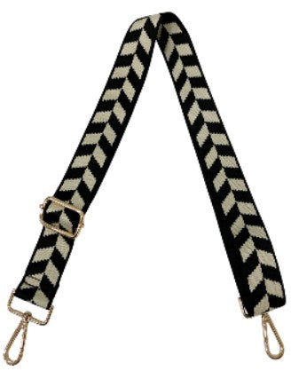 Cher Chevron Guitar Bag Strap-Straps-Dear Me Southern Boutique, located in DeRidder, Louisiana