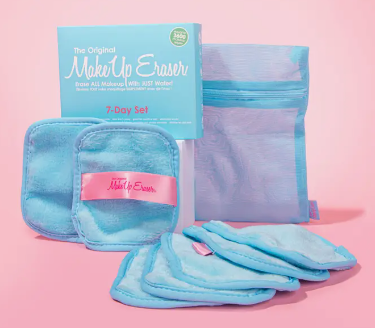 Chill Blue 7-Day Set Makeup Eraser-Makeup Erasers-Dear Me Southern Boutique, located in DeRidder, Louisiana