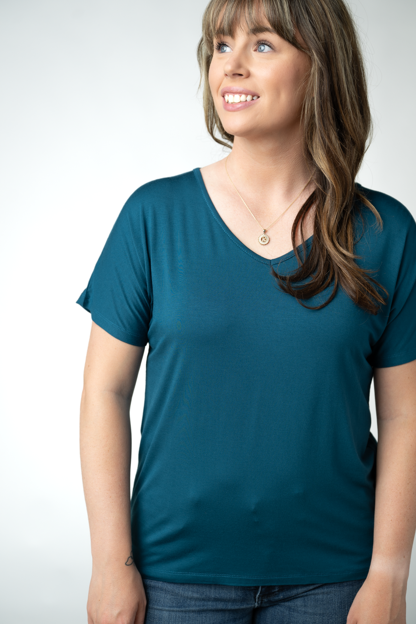 Chloe Cozy Top - Teal-Tops-Dear Me Southern Boutique, located in DeRidder, Louisiana