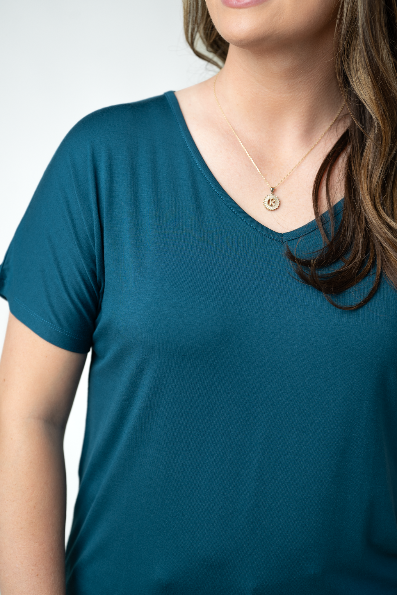 Chloe Cozy Top - Teal-Tops-Dear Me Southern Boutique, located in DeRidder, Louisiana