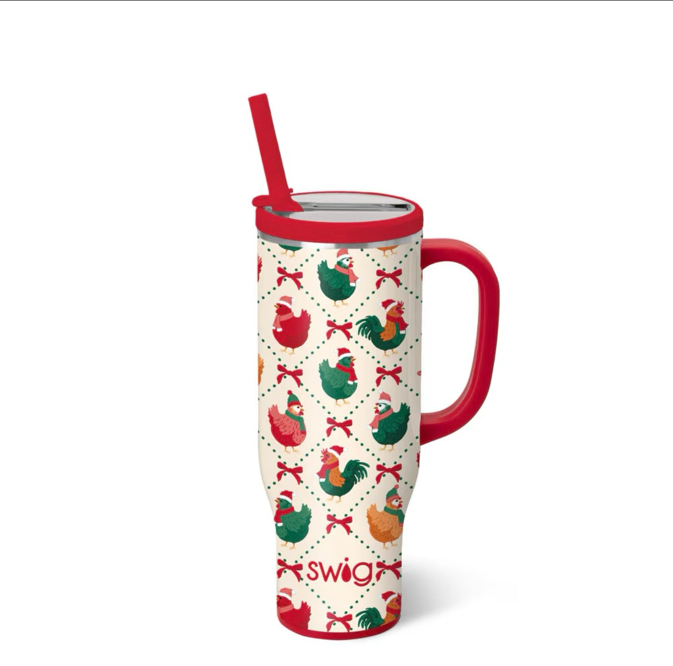 Christmas Coop Mega Mug 30oz-Drinkwear-Dear Me Southern Boutique, located in DeRidder, Louisiana
