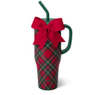 Christmas Plaid Mega Mug 30oz-Travel Mugs-Dear Me Southern Boutique, located in DeRidder, Louisiana