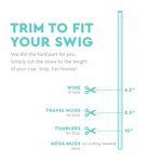 Christmas Tree Swig Straw Topper Set-Drinkwear-Dear Me Southern Boutique, located in DeRidder, Louisiana