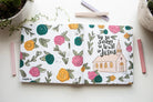 Church Floral ESV Journaling Study Bible-Other Accessories-Dear Me Southern Boutique, located in DeRidder, Louisiana