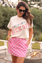 Classy Until Kickoff Luxe Top-Top-Dear Me Southern Boutique, located in DeRidder, Louisiana