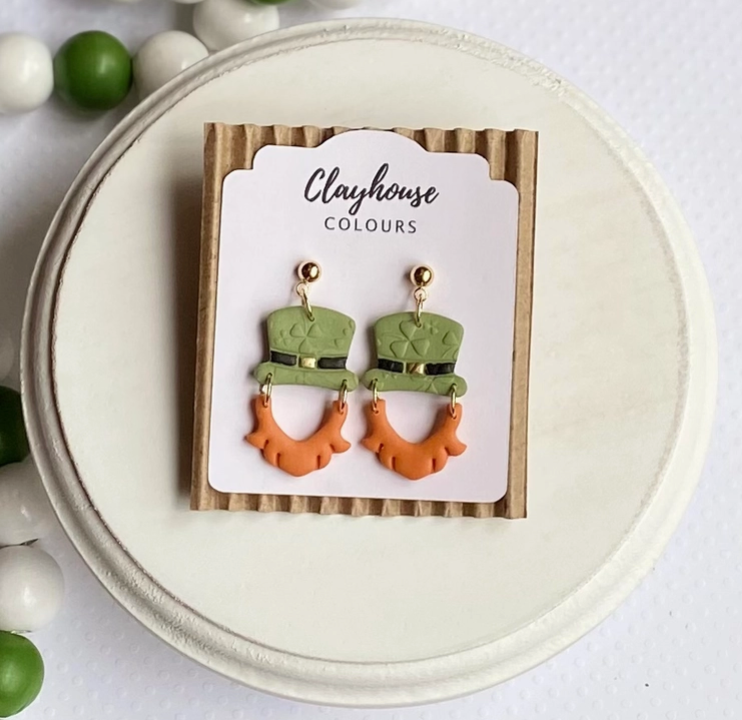Clay Earrings-Earrings-Dear Me Southern Boutique, located in DeRidder, Louisiana