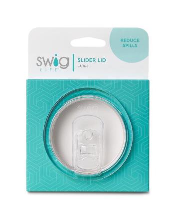 Clear Swig Slider Lid - Large-Lids-Dear Me Southern Boutique, located in DeRidder, Louisiana