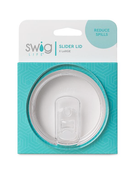 Clear Swig Slider Lid - X-Large-Lids-Dear Me Southern Boutique, located in DeRidder, Louisiana