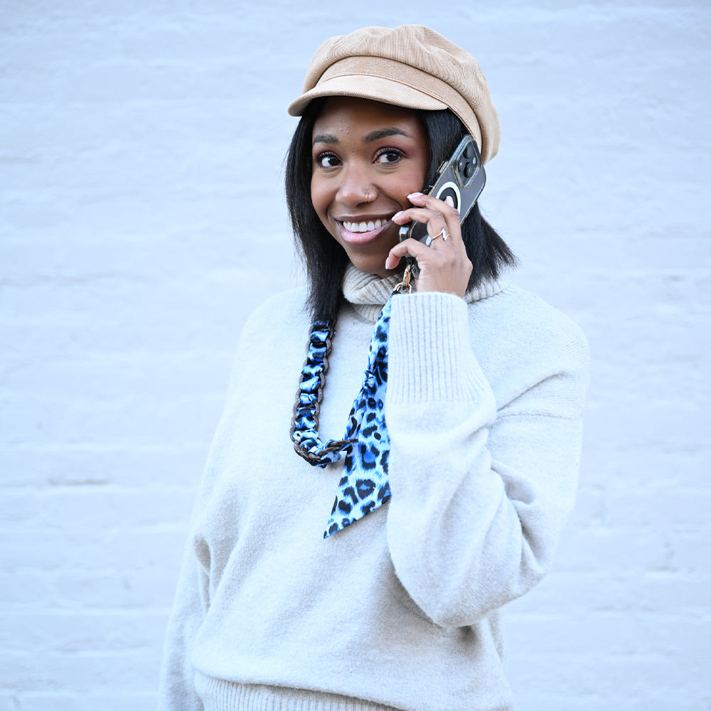 Clip & Go Crossbody Coconut Scarf-Two Color Options-Phone Accessories-Dear Me Southern Boutique, located in DeRidder, Louisiana