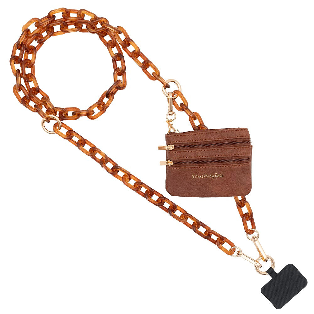 Clip & Go Ice Chain with Pouch- 8 Pattern Options-Phone Accessories-Dear Me Southern Boutique, located in DeRidder, Louisiana