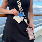 Clip & Go Strap w/Zippered Pouch-Bags/Purses-Dear Me Southern Boutique, located in DeRidder, Louisiana