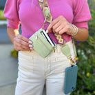 Clip & Go Strap w/Zippered Pouch-Bags/Purses-Dear Me Southern Boutique, located in DeRidder, Louisiana
