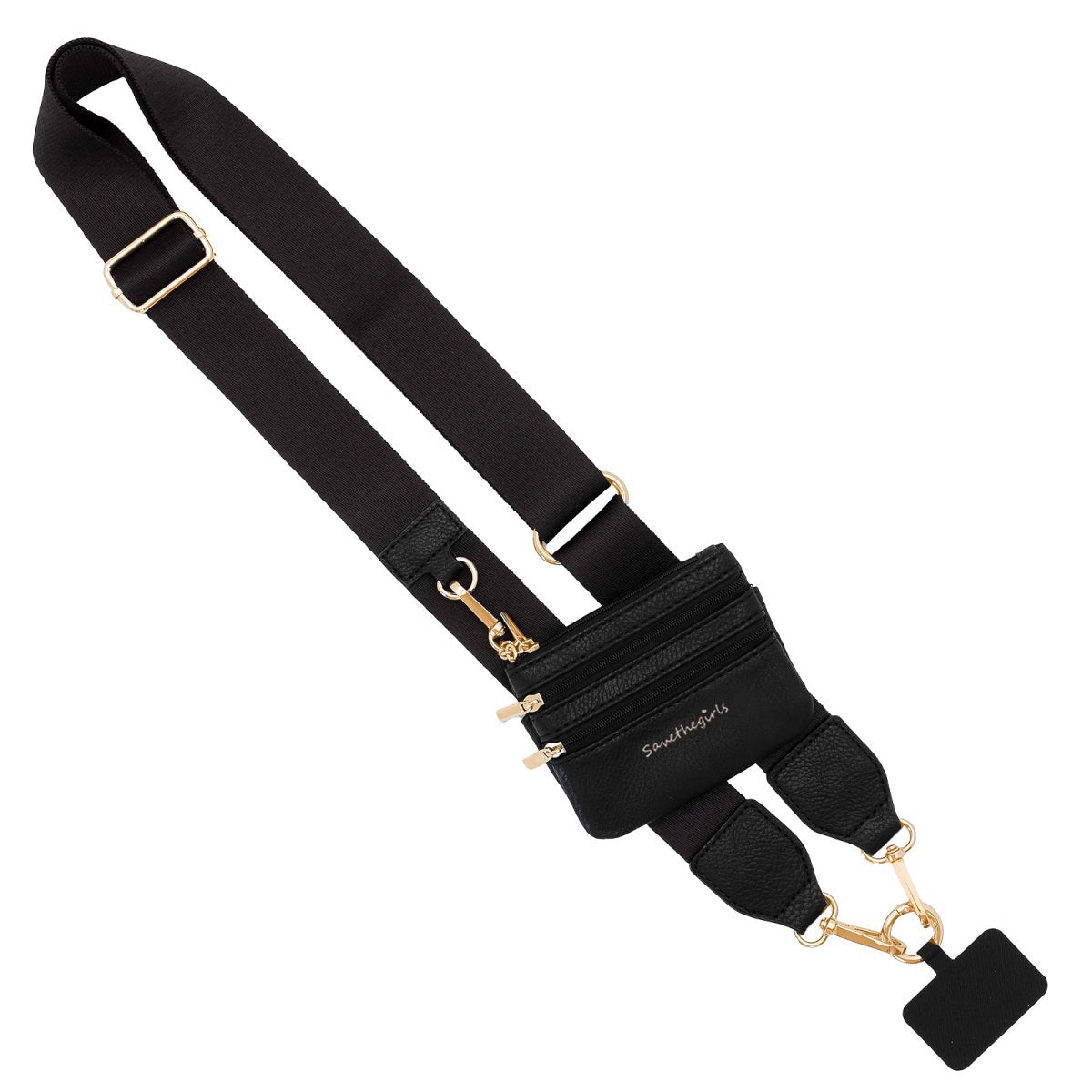 Clip & Go Strap w/Zippered Pouch-Bags/Purses-Dear Me Southern Boutique, located in DeRidder, Louisiana