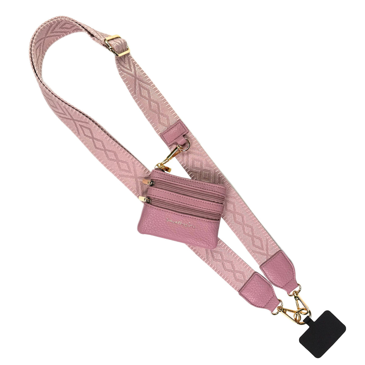 Clip & Go Strap w/Zippered Pouch Classic-Bags/Purses-Dear Me Southern Boutique, located in DeRidder, Louisiana