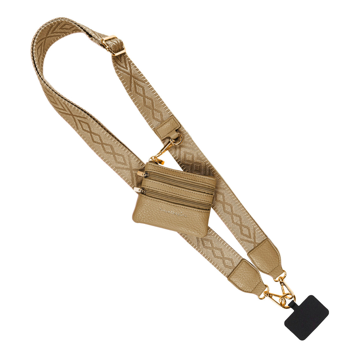 Clip & Go Strap w/Zippered Pouch Classic-Bags/Purses-Dear Me Southern Boutique, located in DeRidder, Louisiana