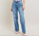 Cloud Nine Straight Leg Judy Blue Jeans-Jeans-Dear Me Southern Boutique, located in DeRidder, Louisiana