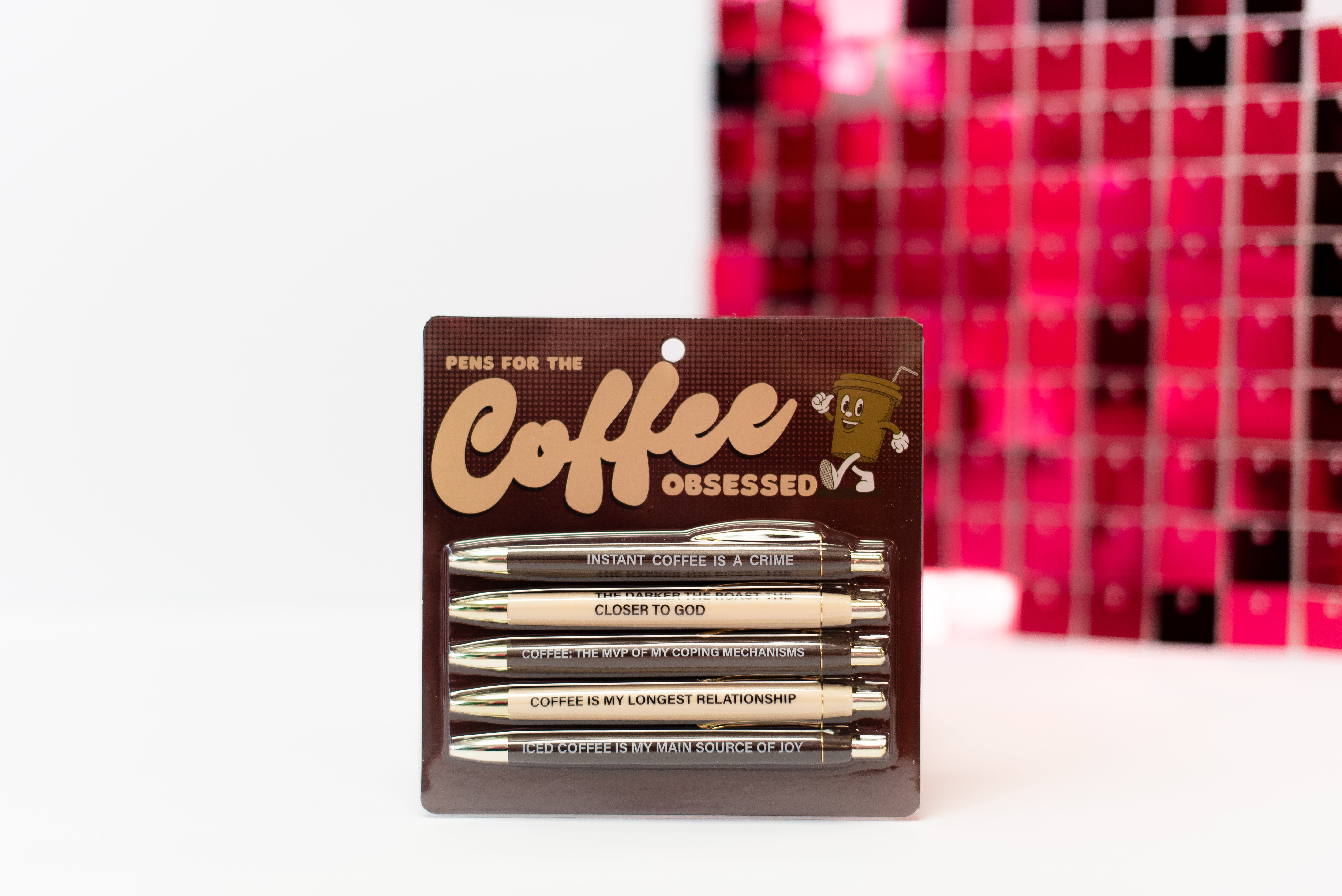 Coffee Obsession Pen Set-Pens-Dear Me Southern Boutique, located in DeRidder, Louisiana