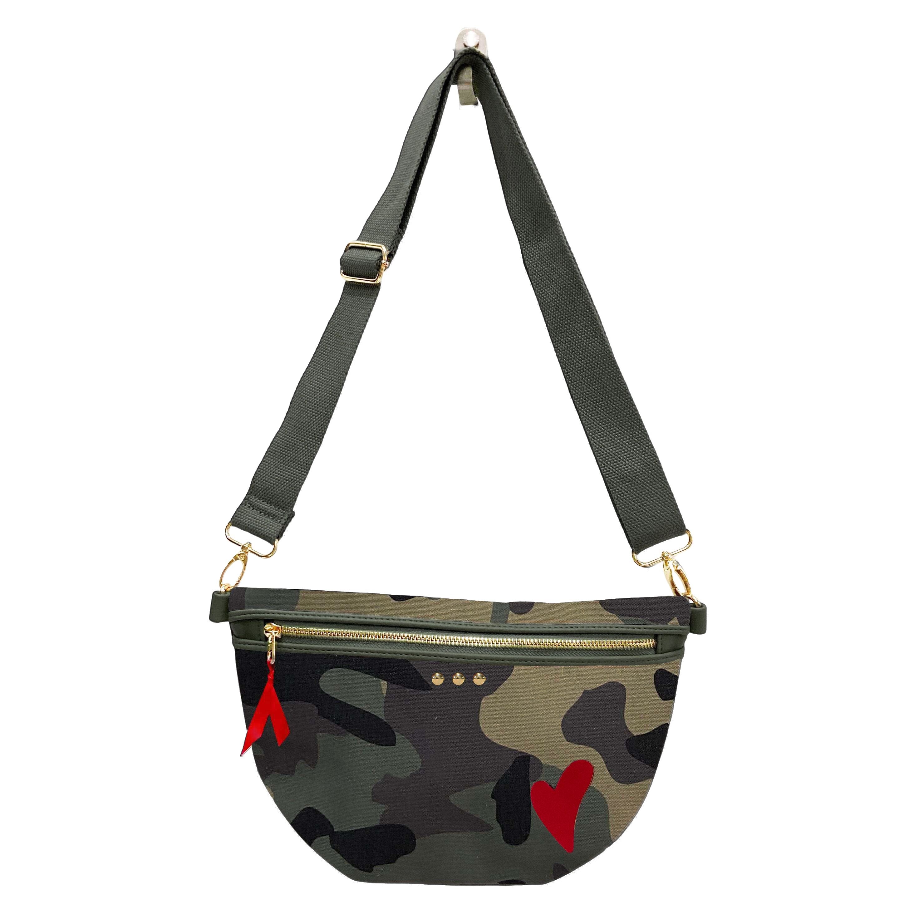 Colby Canvas Printed Bum Bag-Presales-Dear Me Southern Boutique, located in DeRidder, Louisiana