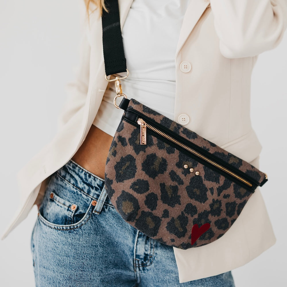 Colby Canvas Printed Bum Bag-Presales-Dear Me Southern Boutique, located in DeRidder, Louisiana