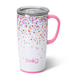 Confetti Swig Travel Mug-Tumblers/Mugs-Dear Me Southern Boutique, located in DeRidder, Louisiana
