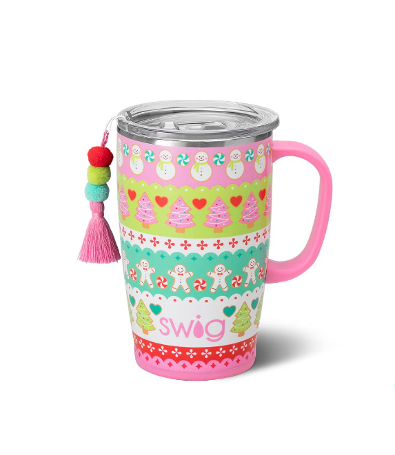 Cookie Jar Swig Travel Mug 18oz-Travel Mugs-Dear Me Southern Boutique, located in DeRidder, Louisiana