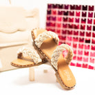Corky Don't Get It Twisted - Clear Rhinestones-final sale-Sandals-Dear Me Southern Boutique, located in DeRidder, Louisiana