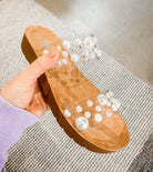 Corkys Bad Romance - Pearl Sandals-Wedges-Dear Me Southern Boutique, located in DeRidder, Louisiana