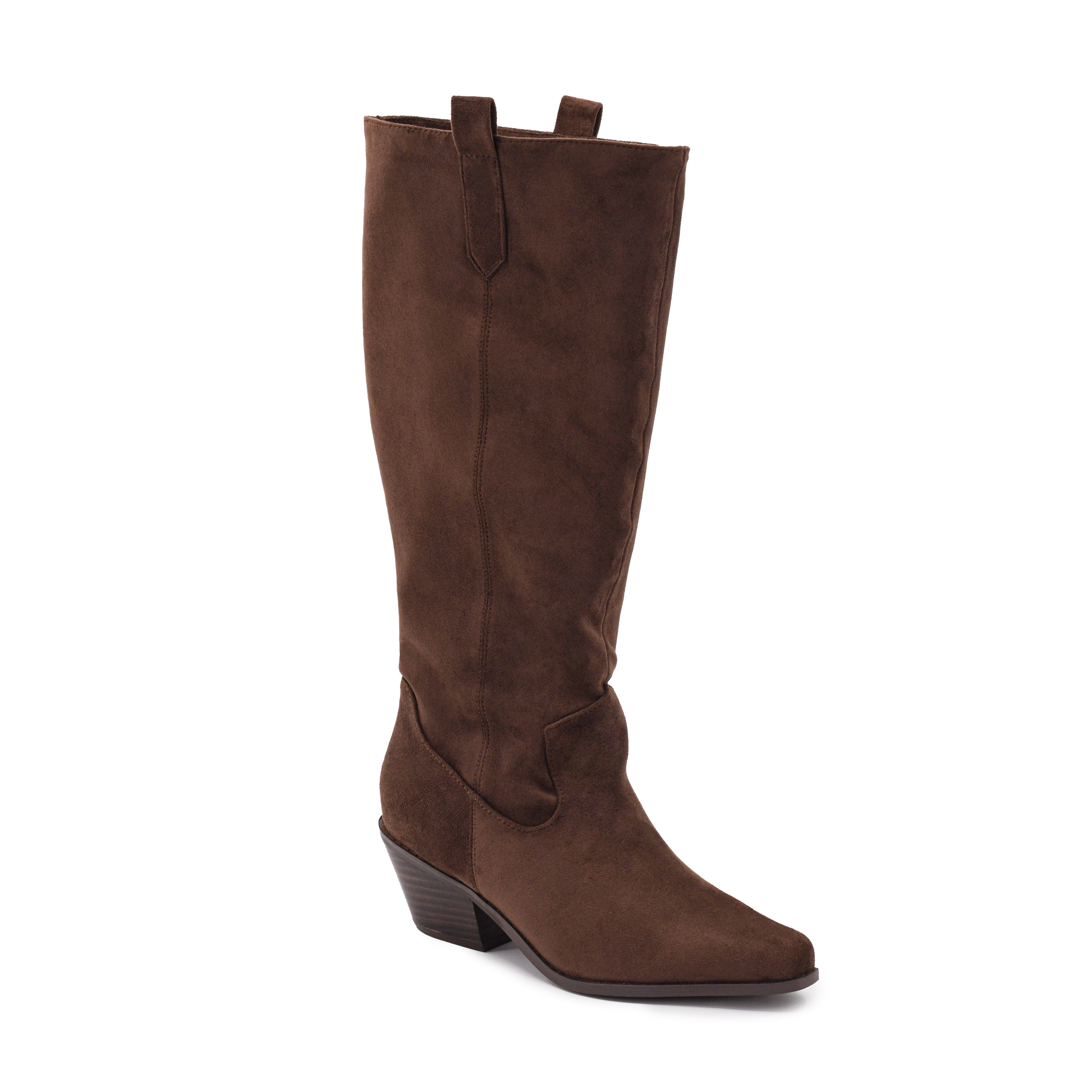 Corkys City Slicker Boot - Chocolate Faux Suede-Presales-Dear Me Southern Boutique, located in DeRidder, Louisiana