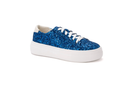 Corkys Glaring Sneaker - Chunky Electric Blue Glitter-Sneakers-Dear Me Southern Boutique, located in DeRidder, Louisiana