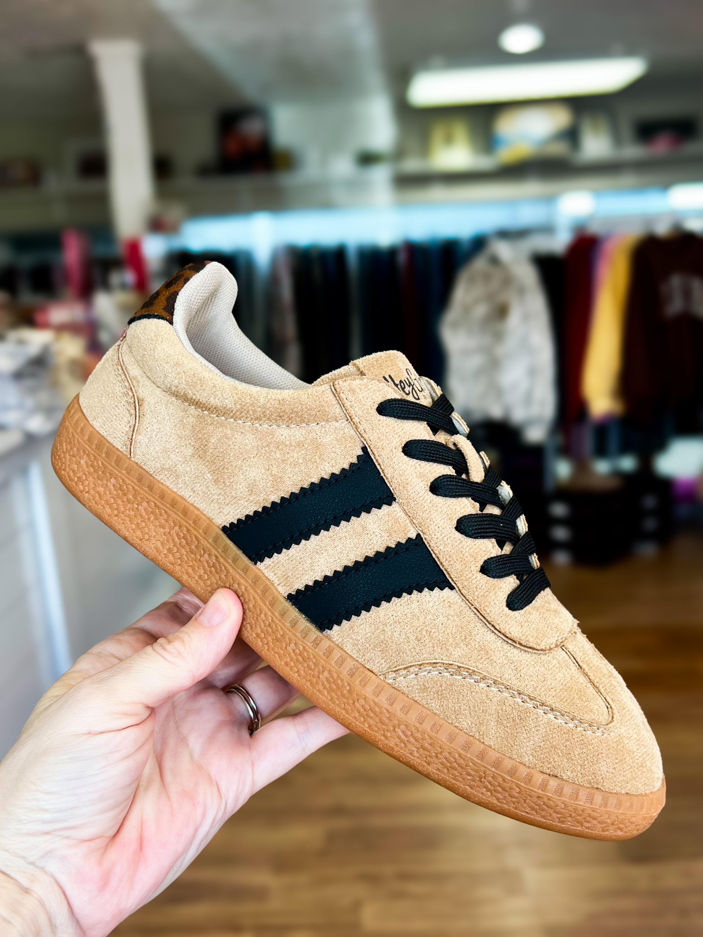 Corkys Heads Up Sneakers - Camel-Presales-Dear Me Southern Boutique, located in DeRidder, Louisiana